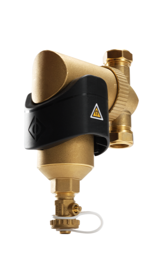 Spirotech Spirotrap vuilafscheider MBC1 draaibaar met uitwendige magneet FF 22 x 22 mm