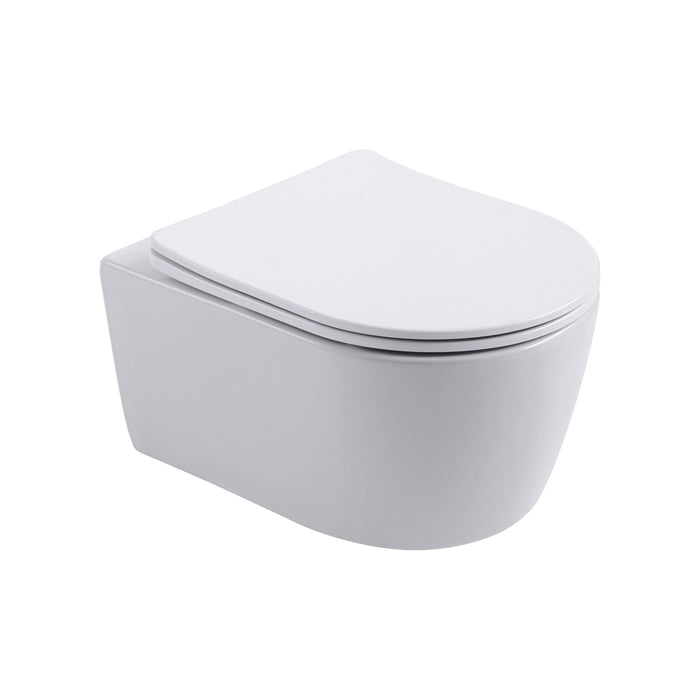 PRO OPHANG WC RIM-OFF + ZITTING - WIT