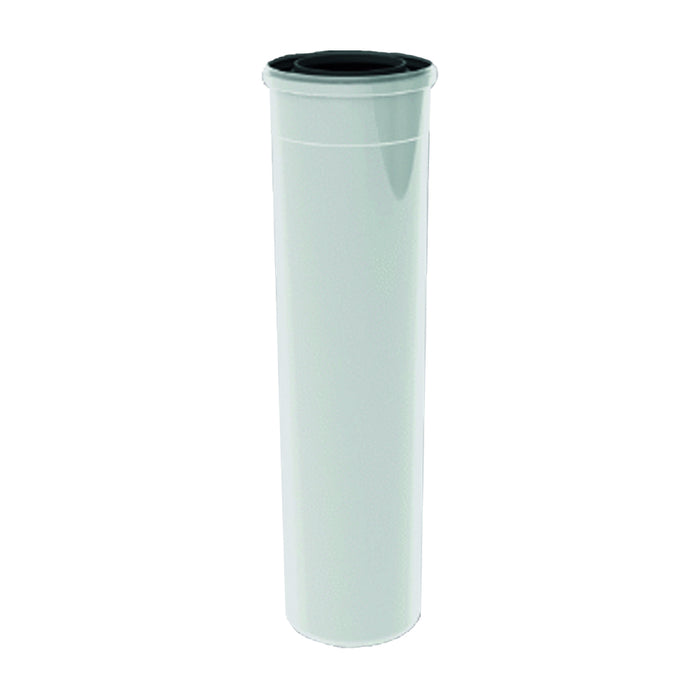 Burgerhout Twinsafe concentrisch PP/staal buis 80/125 mm (lengte 1000 mm)