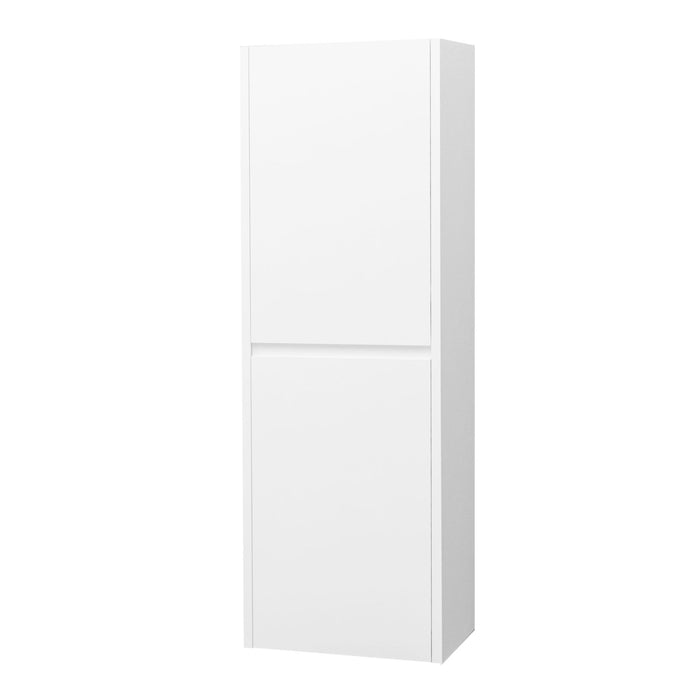 Kolomkast 'Hayat' - 35x35x130 cm - Wit (glossy)