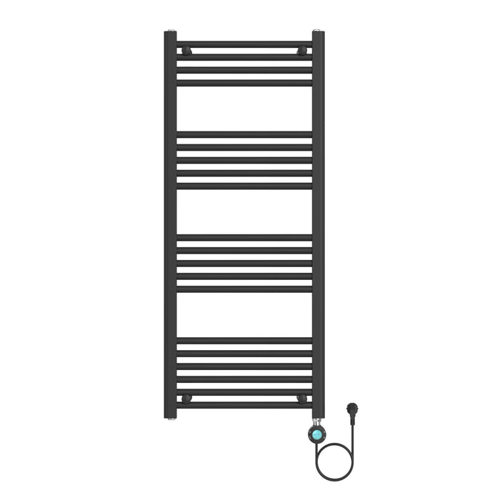 HANDDOEKRADIATOR ELEKTRISCH 1200X500-ZWART-BELRAD-700W