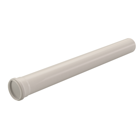 Ubbink Rolux PP rookgasafvoer buis 80 mm (lengte 2000mm)
