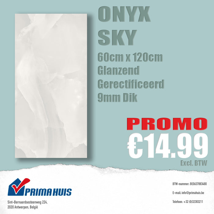 ONYX SKY Tegel 60cm x 120cm