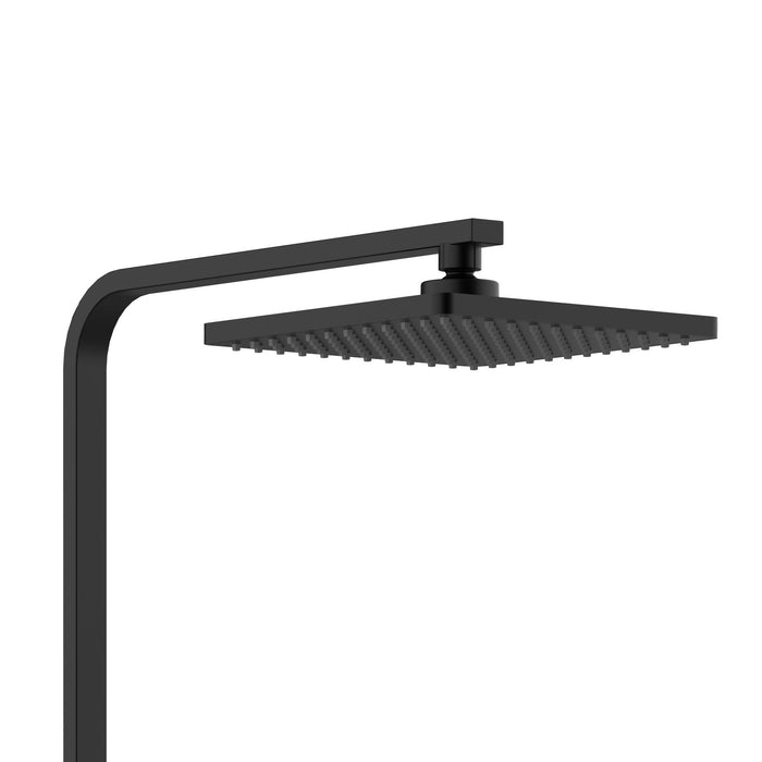 Optime zwart 'Quadro' thermostatische douchekolom BELAQUA gekeurd