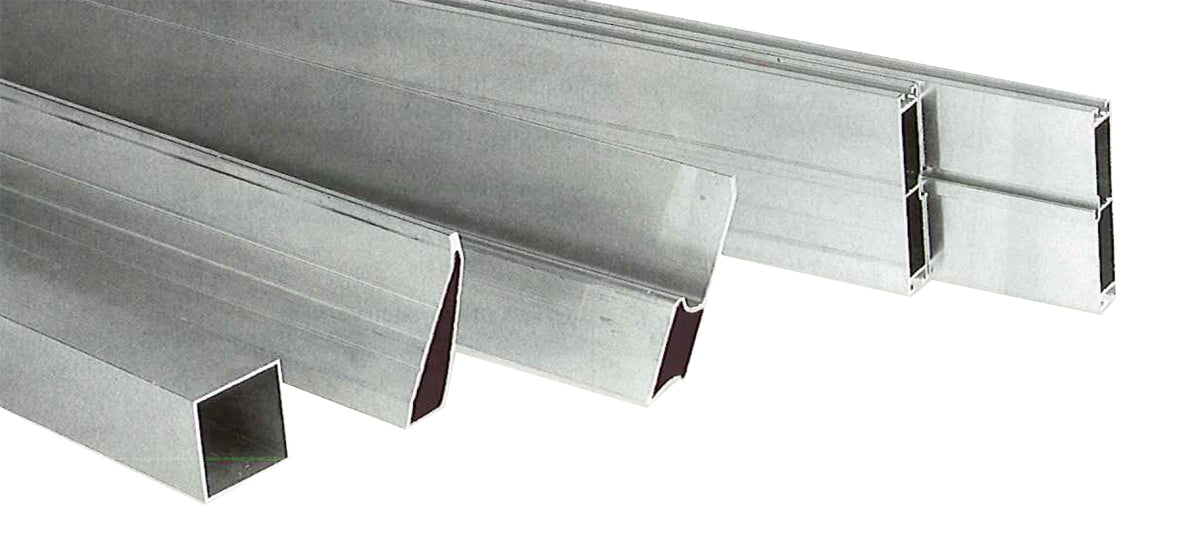 Alu rij 100 x 18,5 x 1,2 mm / 200 cm