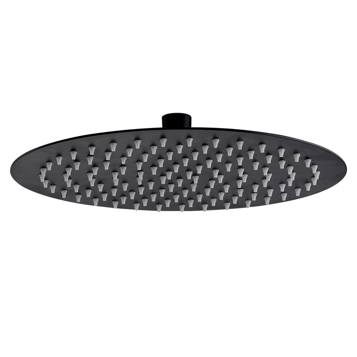 Rainshower - rond- zwart
