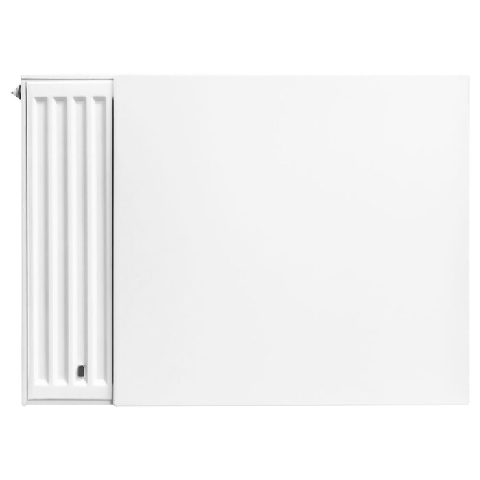 Vlakke voorplaat voor radiator
