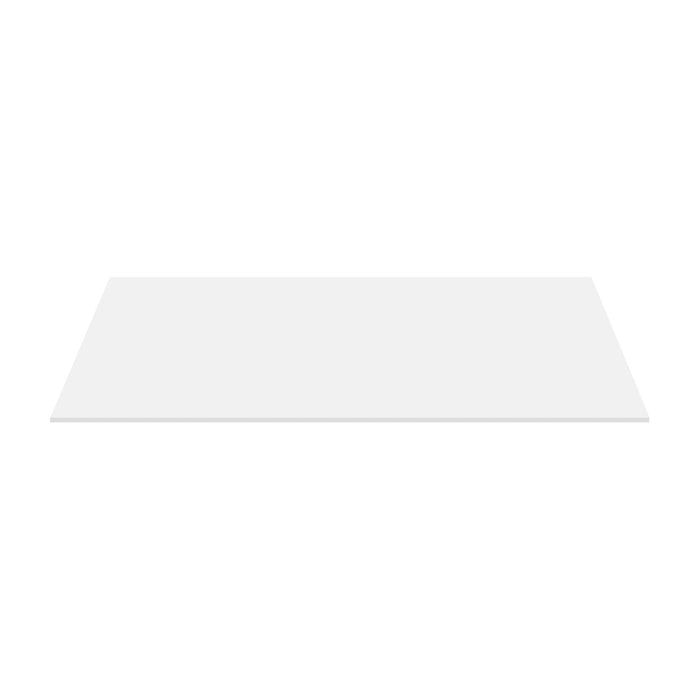 Solid surface wastafeltablet - Wit - 120/160 cm