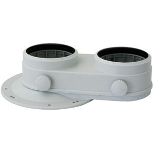 Vaillant RGA keteladapter PP/Staal 80/80 x 80/80 mm - voor ecoTEC
