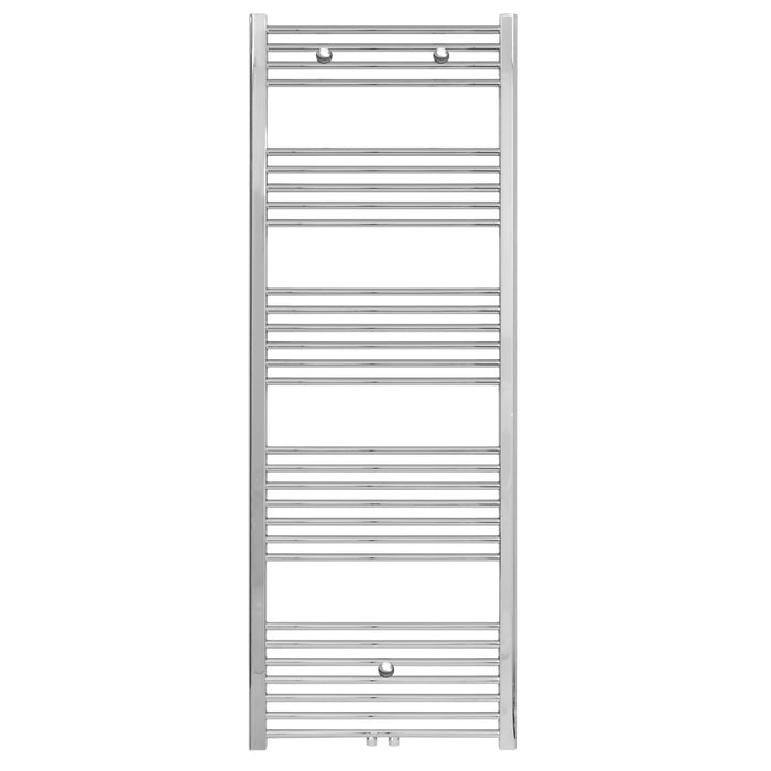 HANDDOEK RADIATOR MIDDEN AANSLUITING CHROOM 1700X600-620WATT