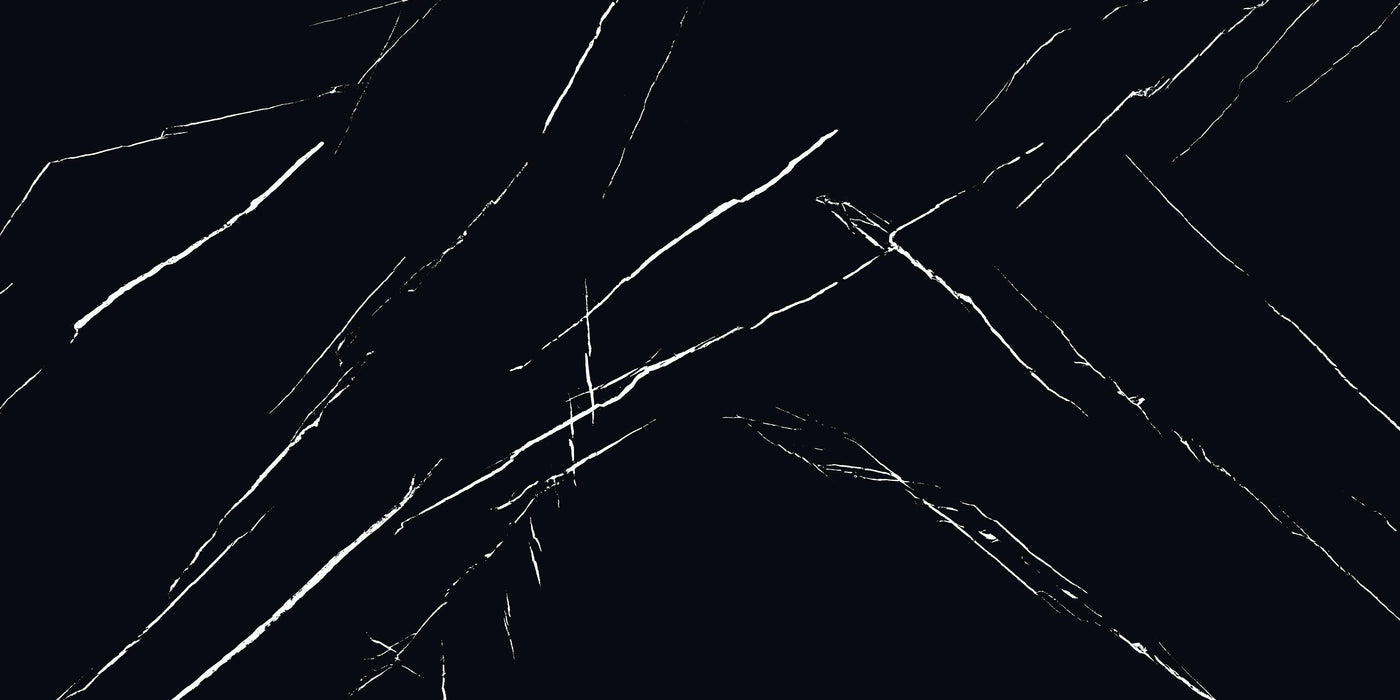 Seramiksan BLACK MARBLE  60X120 GLANZEND