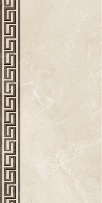 Seramiksan ZEUS CREAM BORDUR MOTIF 30X60
