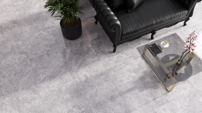 SILVER GRAY 60X60 GLANS