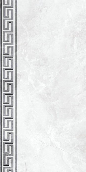 Seramiksan ZEUS SILVER BORDUR MOTIF 30X60