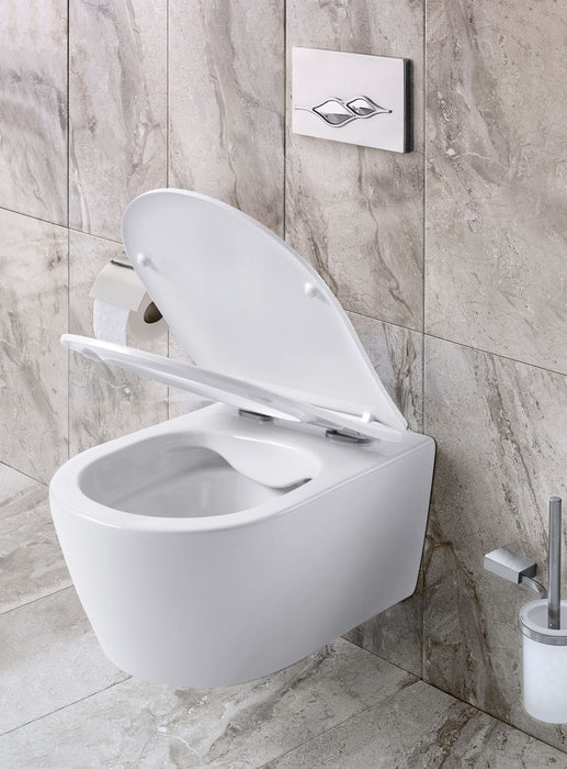 PRO OPHANG WC RIM-OFF + ZITTING - WIT
