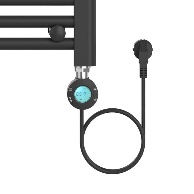 ELEKTRISCHE HANDDOEK RADIATOR  1200X500-ZWART-BELRAD-700W