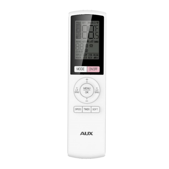 AUX Split Unit Airco 3,5 kW of 5.1 kW C-Serie Zwart – Incl. WiFi &amp; 4D Swing