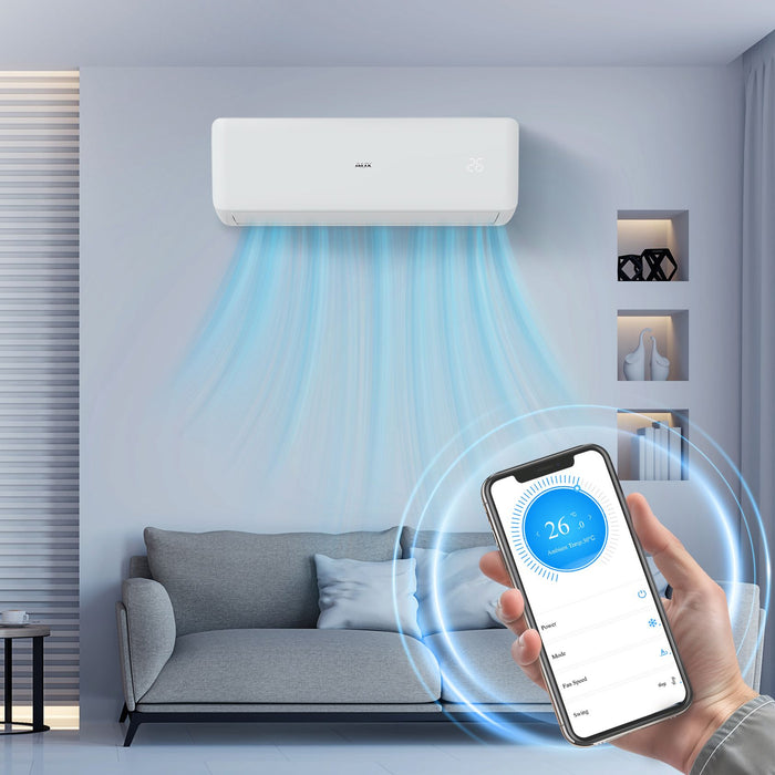 AUX Airconditioner Mono Split 12.000 BTU (3,5 kW)of 18.000 BTU (5.1kW) met WiFi – Koelen &amp; Verwarmen