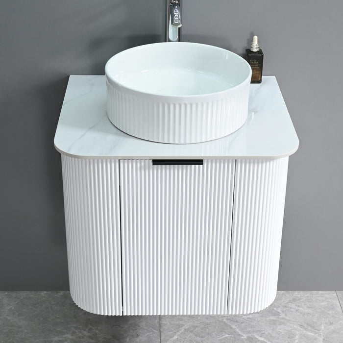 DECORAIN PARIS WHITE 60CM ONDERKAST + PLAAT