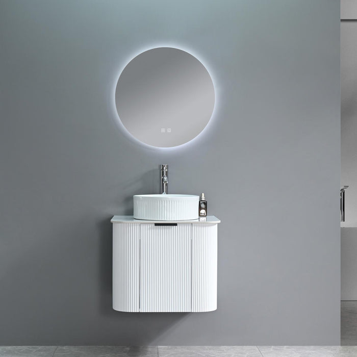 DECORAIN PARIS WHITE 60CM ONDERKAST + PLAAT