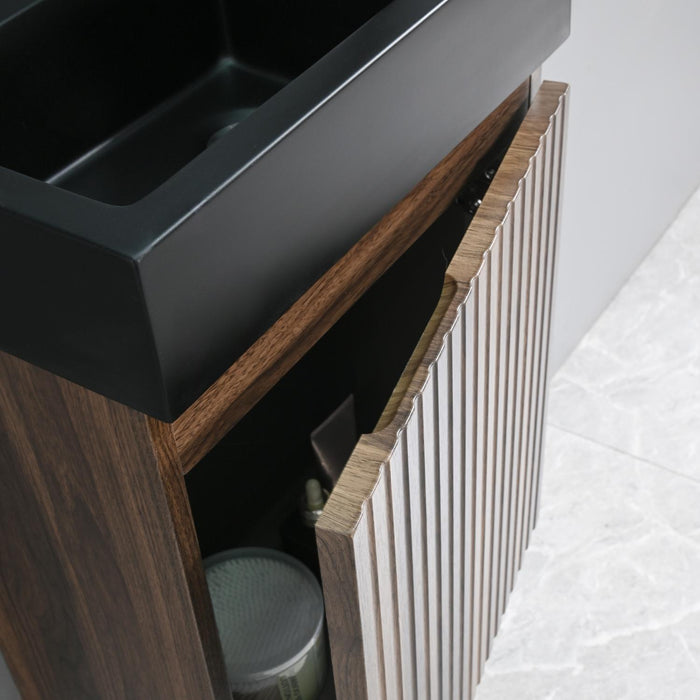 DECORAIN NOCE ALASKA WC MEUBEL SET MET SPIEGEL