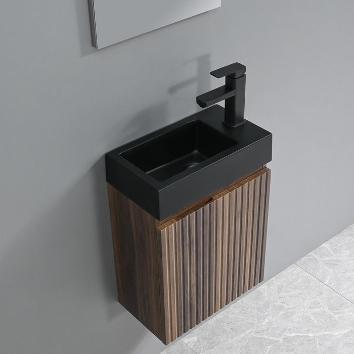 DECORAIN NOCE ALASKA WC MEUBEL SET MET SPIEGEL