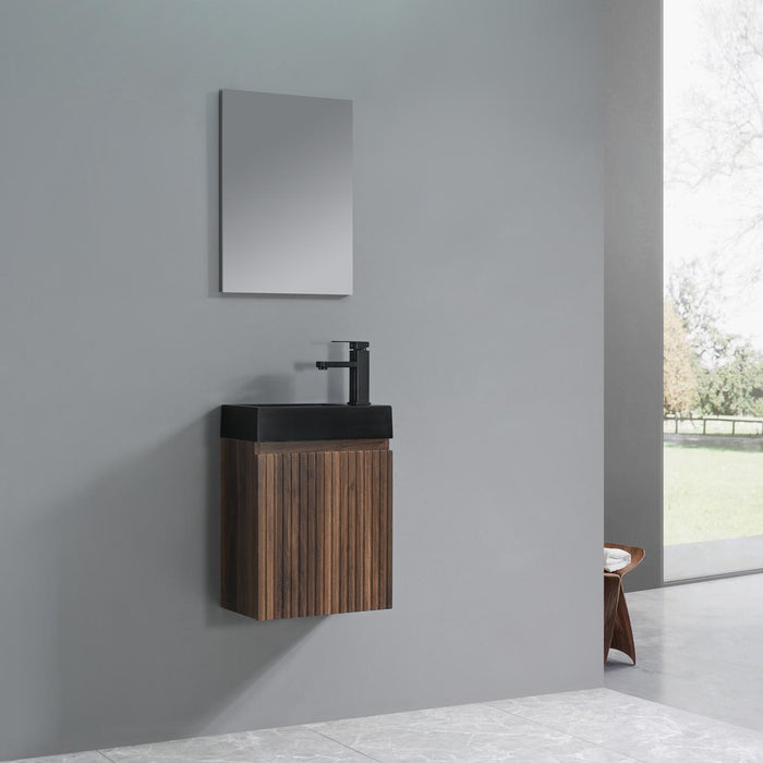 DECORAIN NOCE ALASKA WC MEUBEL SET MET SPIEGEL